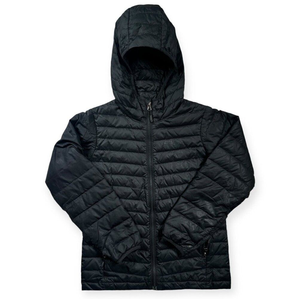 Mountain Hardwear Youth Medium Down Puffy Jacket Black Size Medium - Read